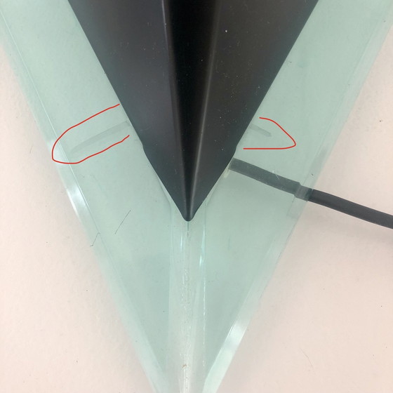 Image 1 of 5x triangle vintage lampe murale moderne
