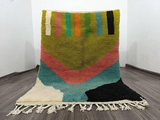 Tapis marocain fait main 200cm x 300cm – Wool, Cotton (photo 2 of 10)