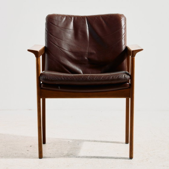 Poltrona MK10986 in quercia di Laszlo Mazák per Wiesner-Hager – Poltrone, Wood (photo 5 of 23)