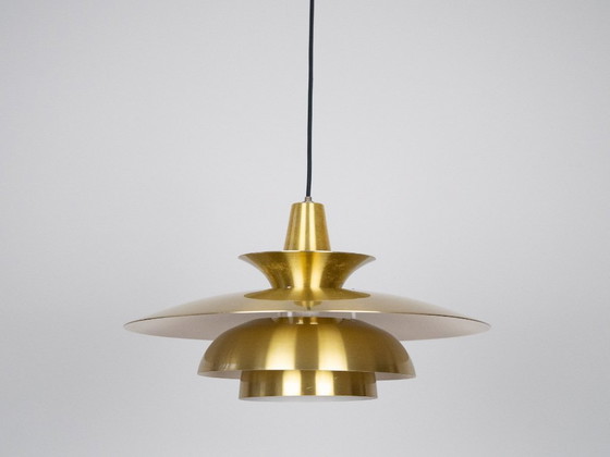 Image 1 of Danish vintage Roma pendant lamp by Junge, 1980s