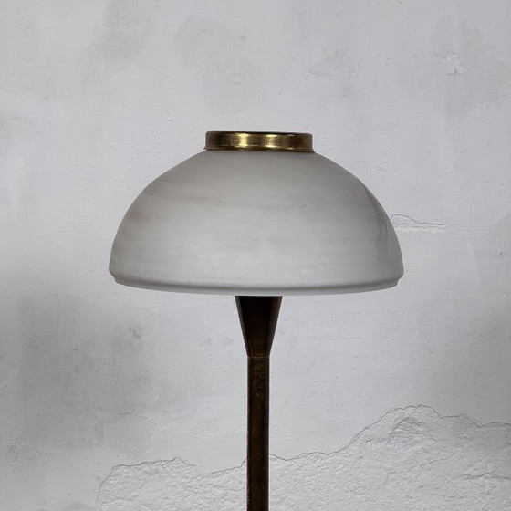 Image 1 of Hongaarse koperen vloerlamp van Iparművészeti Vállalat, 1960