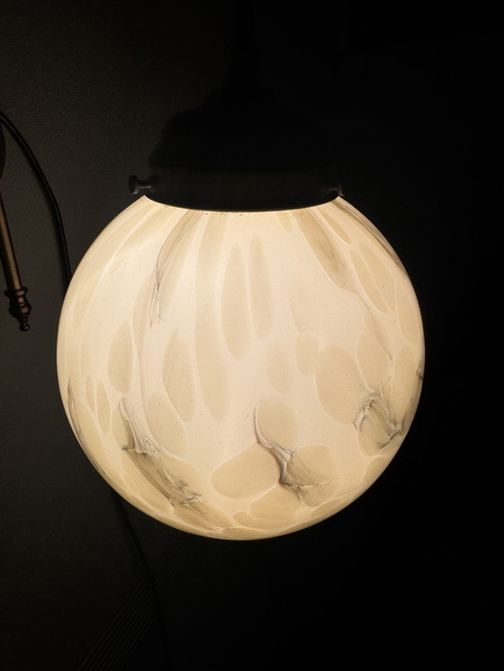 Image 1 of Suggestiva lampada da parete vintage marmorizzata di AGI Verlichting (Almelo)