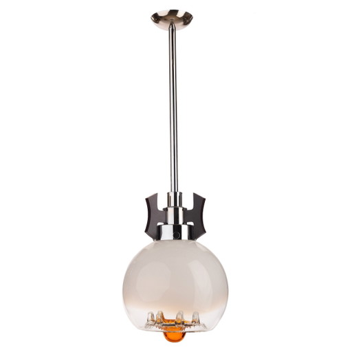 Grande lampe pendante Mazegna soufflée de Murano