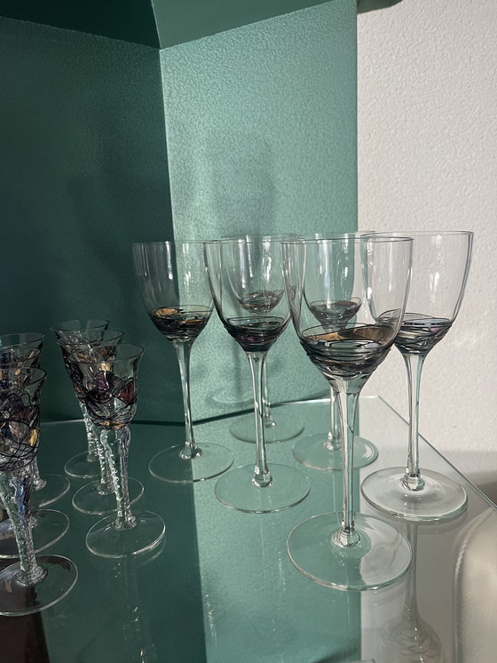 Image 1 of Gläserset, Karaffe, Schnapsgläser, Weingläser, Cognacgläser