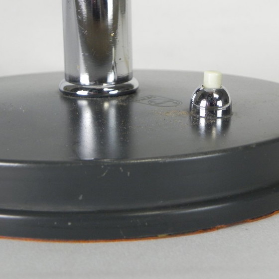 Desk lamp model Timor by Louis Kalff for Philips, 1960s, Table lamps, Metal, Chrome, Grey (photo 12 of 15)