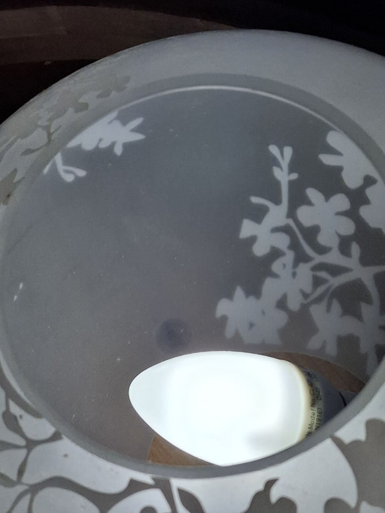 Sfeervolle IKEA Knubbig tafellamp, Tafellampen, Glas, Crème (foto 3 van 5)