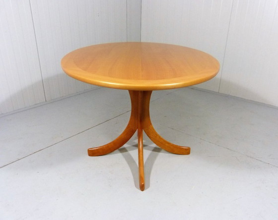 Image 1 of Ovale essenhouten salon- of bijzettafel, Denemarken