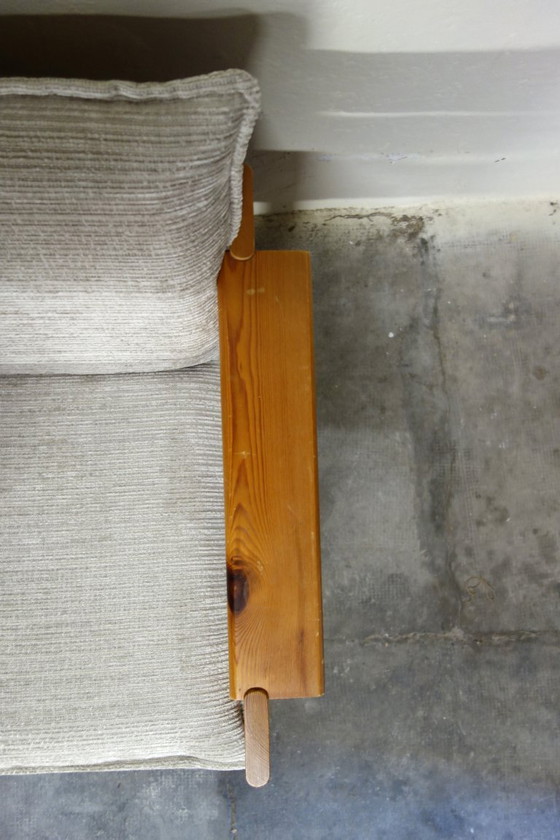 Image 1 of Brutalistisches Kiefernsofa, 60er/70er Jahre Berg-Stil