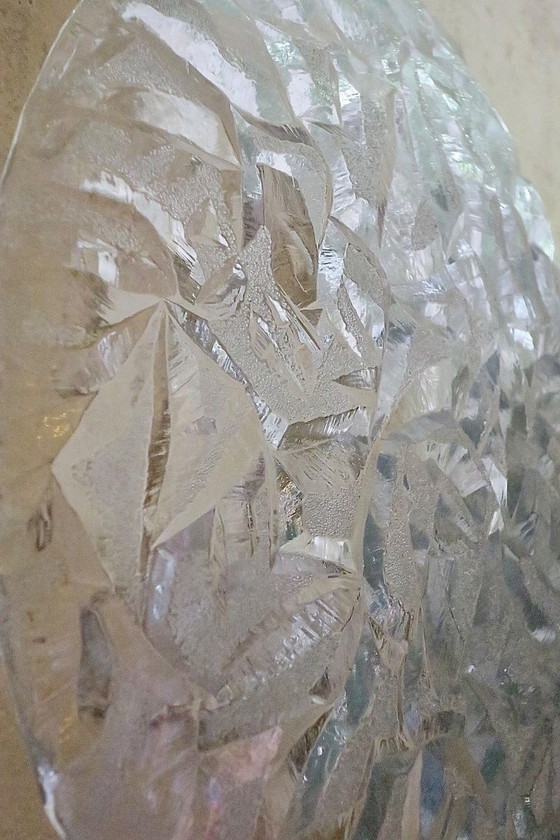 Image 1 of Plafón Kaiser Leuchten de vidrio y latón, años 70