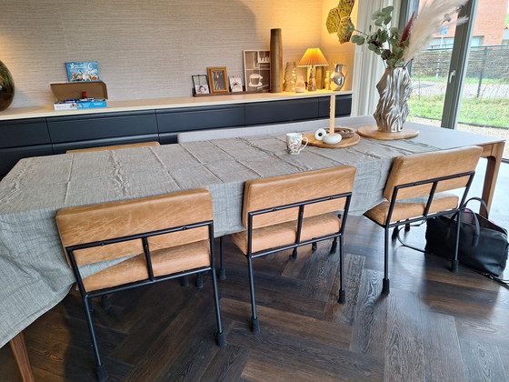 Image 1 of 4x Fest Amsterdam Monday Chair Cognac