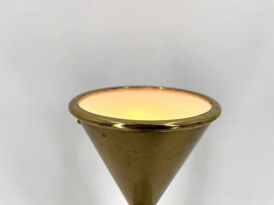 Image 1 of Mid century brass table lamp model Clessidra by Angelo Lelli for Arredoluce, 1960s