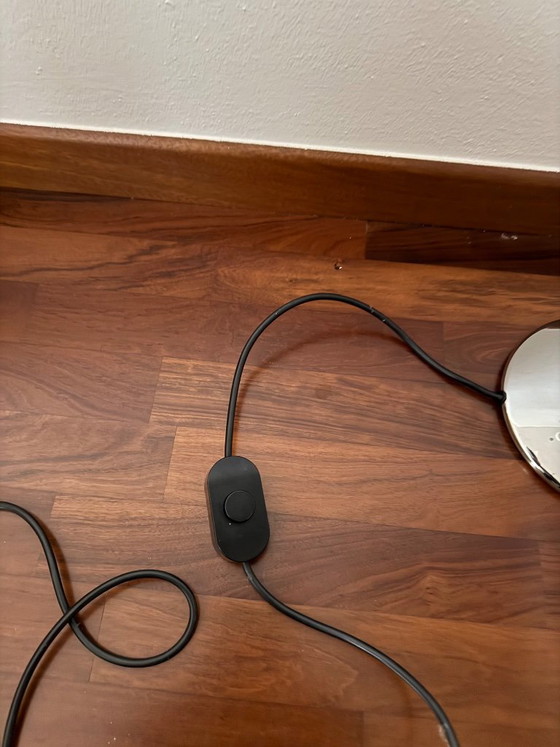 Flos Brera F2 Vloerlamp, wit en metaal, Vloerlampen, Glas, Modern (foto 3 van 5)