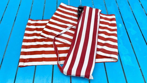 Image 1 of Vintage draagbare ligstoel