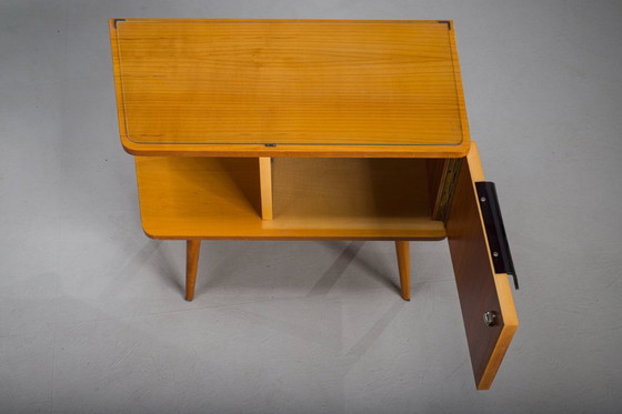 Image 1 of Comodini vintage tedeschi in ciliegio, anni '60, set di 2