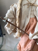 Poupée japonaise en papier fait à la main 75 ans