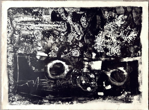 Antoni Clavé — The Leaf — Original Signed Lithograph — Artist's Proof AP — circa 1970
