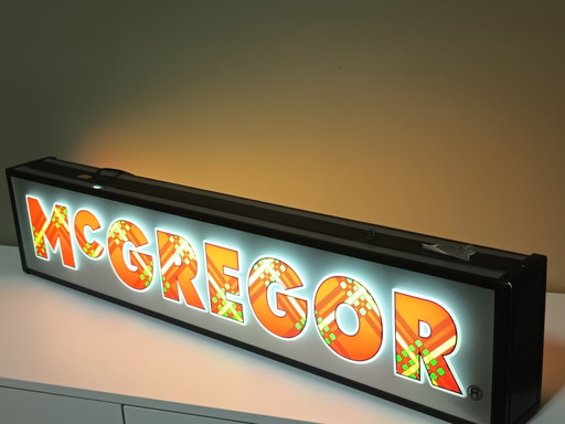 Enseignes lumineuses McGregor – decoratieve objecten, Plastic, Metal