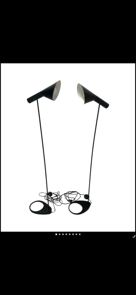 Vintage Louis Poulsen AJ Floor Lamp by Arne Jacobsen – Floor lights, Metal (photo 4 of 7)
