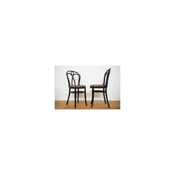 Image 1 of Set of 4 vintage Thonet chairs, 1950s