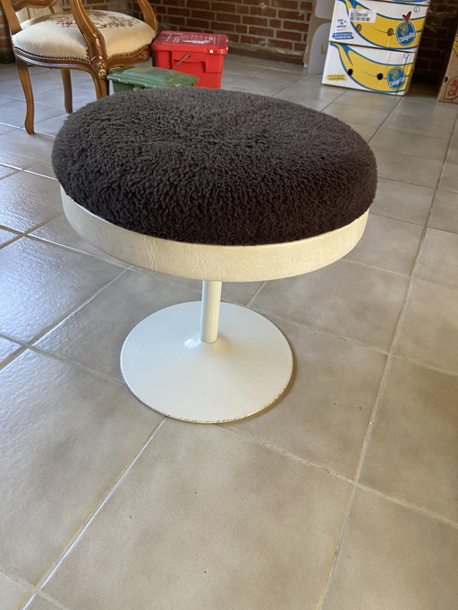 Vintage Tulip Stool Tabouret Space Age Tabouret