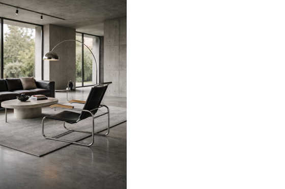 Image 1 of Vintage Bauhaus B35 armchair by Marcel Breuer for Thonet, 1930s