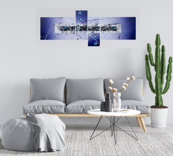 Image 1 of Unique paintings - Handmade - Painter 2Luss'Art - from 60 to 250 Euros - Free delivery -