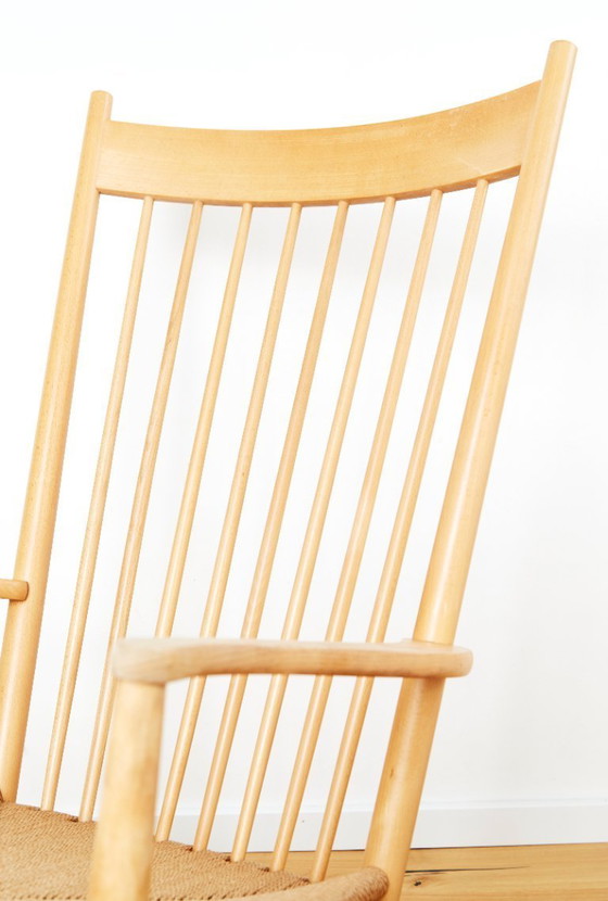 Image 1 of Rocking Chair J16 Vintage par Hans J. Wegner pour FDB Møbler