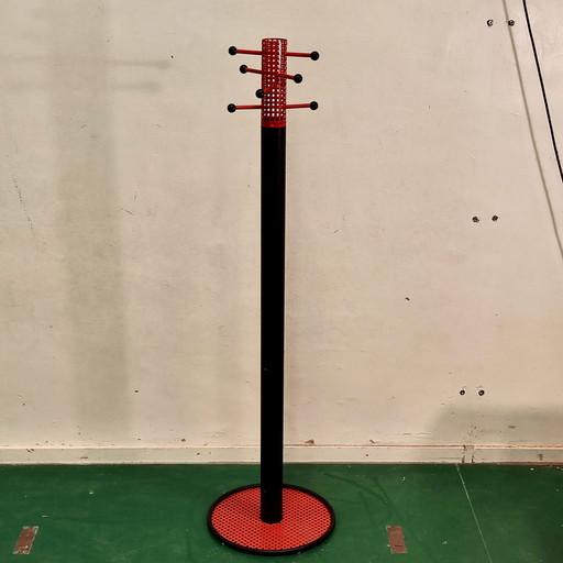 Vintage Memphis Milano style coat rack