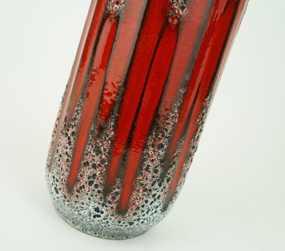 Vaso Scheurich tedesco occidentale vintage anni '60 '70 con decoro Lora Modello 275-28 – Scheurich W-Germany (photo 6 of 13)