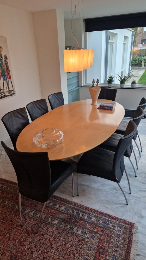 Image 1 of 8 x eetkamerstoel merk Montis model Spica