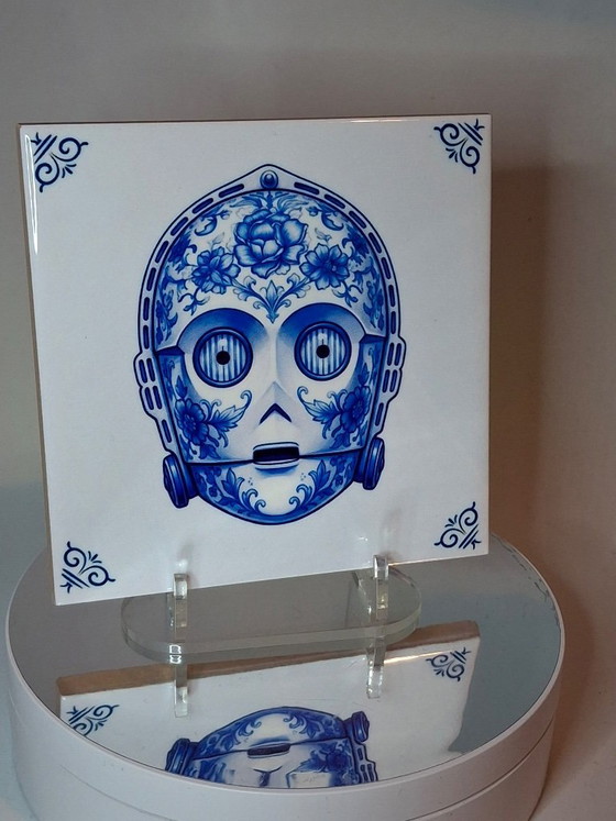 Image 1 of Decoratieve tegels 11x11 cm. 13 stuks. Star Wars.