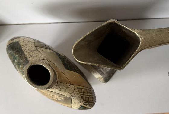 Image 1 of Alexander Kalifano vase & carafe