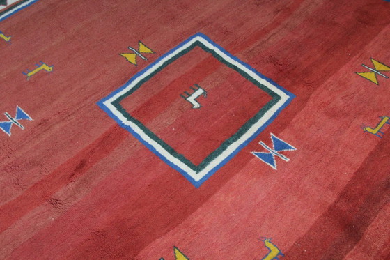 Image 1 of Original Persian carpet Gabbeh Ghashghai oriental carpet 208 cm x 195 cm old natural