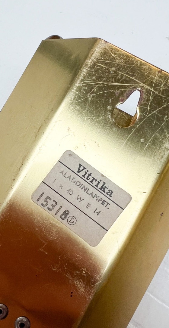 Image 1 of Juego de lámparas de pared danesas Aladdin de Vitrika, años 60