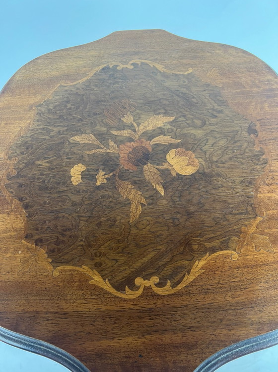 Tavolino/tavolo da vino antico in mogano – Tavolini, Legno (photo 4 of 5)