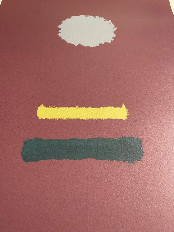 Image 1 of Adolph Gottlieb (1903-1974), Untitled, 1969, copyright Adolph and Esther Gottlieb Foundation/SABAM Belgium 2001, Printed in Ital