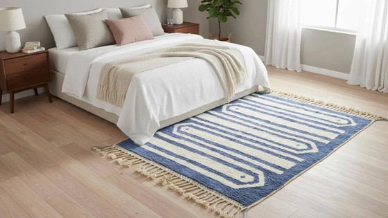 Handgefertigter natürlicher Berber-Teppich 2,5x1,5 m – Teppiche & Läufer, Wool (photo 5 of 14)