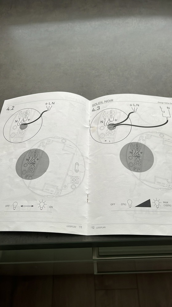 Image 1 of Lampada a sospensione Luceplan Soleil noir