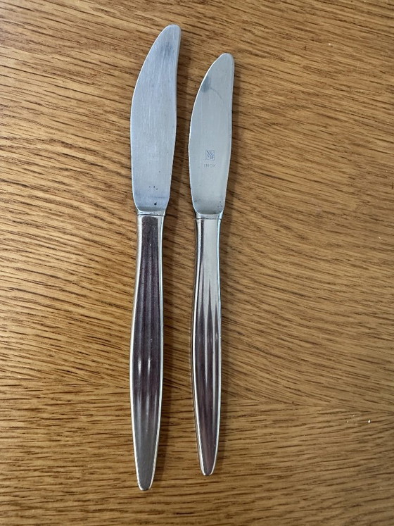 Beautiful vintage WMF Palma cutlery set (1970s, Cromargan) – Metal (photo 4 of 11)