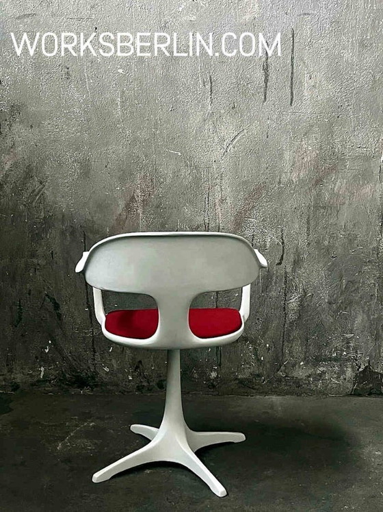 Image 1 of 1/4 Konrad Schäfer for Lübke - Armchairs Spaceage Chairs restored