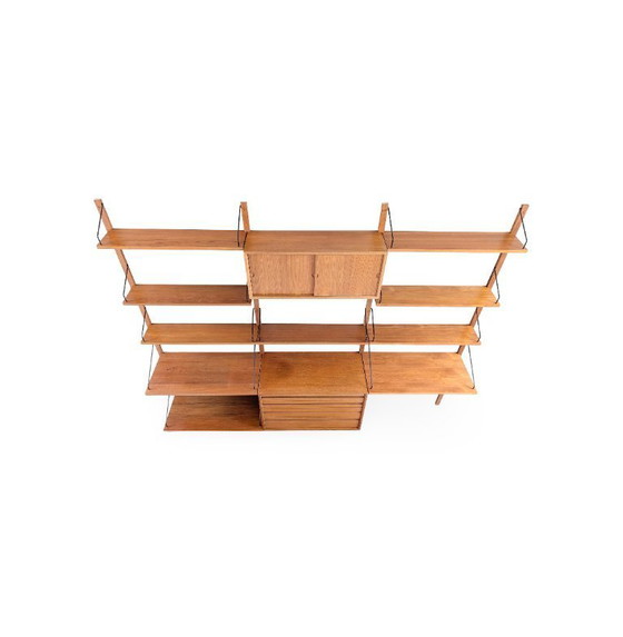 Image 1 of Poul Cadovius Midcentury Bücher- Wandregal Royal Systeme Cado2