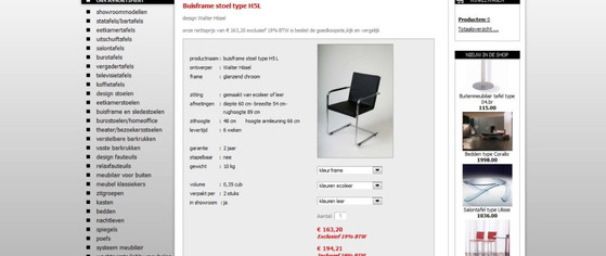 Kristalia Sushi Esstisch (Design: Bartoli Design) Mit 4 H5L Esszimmerstühlen (Design Walter Hösel) (photo 18 of 18)
