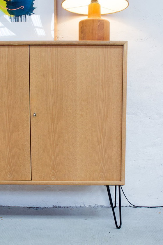 Image 1 of Vintage WK Möbel chest of drawers sideboard oak