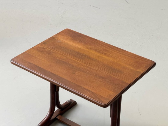 Image 1 of Kindertafel uit het midden van de 20e eeuw, gemaakt van beukenhout, jaren 70.