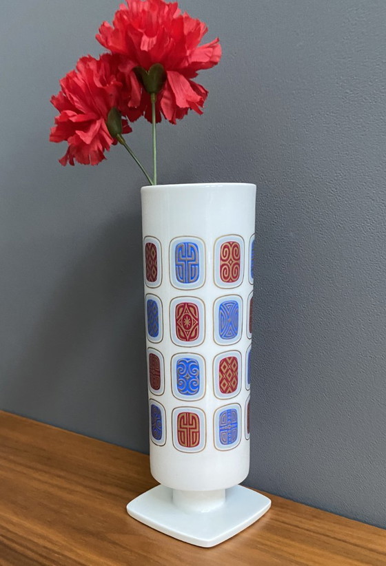 Image 1 of Alka Bavaria Vase on square base 1960s