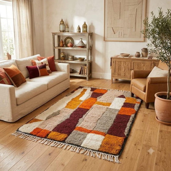 Orange Traditional Carpet 2.5x1.5m – Rugs & carpets, Wool (photo 8 of 8)