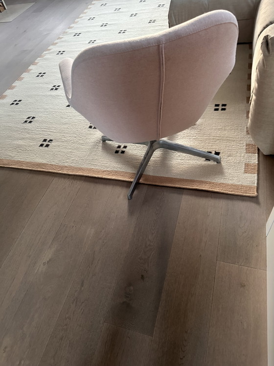 Sedia Pode Sparkle One, con gamba girevole – Poltrone, Metal, Textile (photo 3 of 6)