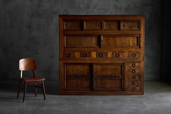 Image 1 of Mizuya Tansu Japanese Cabinet, Japan, 19th Century