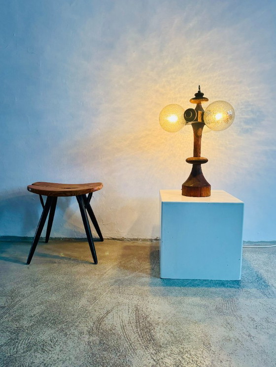 Image 1 of Rara lámpara de mesa modelo 14 de Temde Leuchten, Suiza, años 60