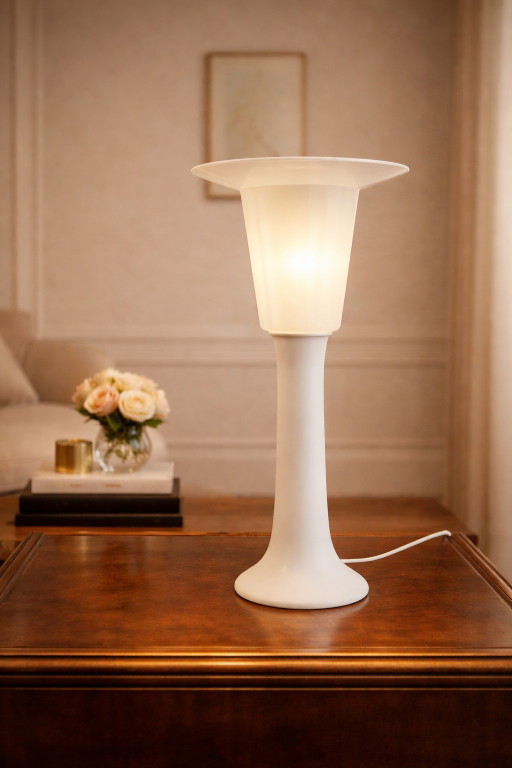 Table lamps are designed by Uno and Østen Kristiansson Luxury – tafellampen, Glass, Plastic (photo 2 of 5)